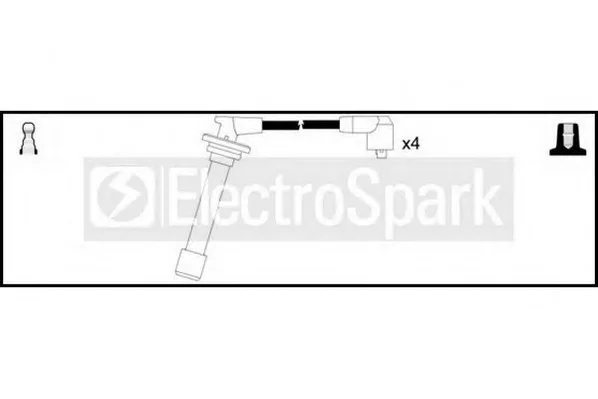 OEK021 STANDARD Высоковольтные провода (комплект проводов зажигания) (фото 1)