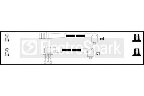OEK071 STANDARD Высоковольтные провода (комплект проводов зажигания) (фото 1)