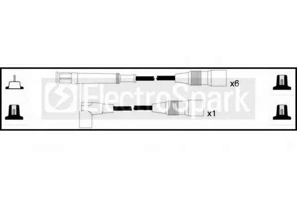 OEK153 STANDARD Высоковольтные провода (комплект проводов зажигания) (фото 1)