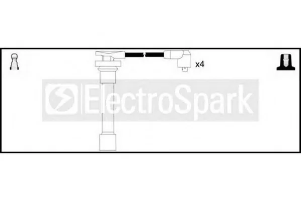 OEK288 STANDARD Высоковольтные провода (комплект проводов зажигания) (фото 1)