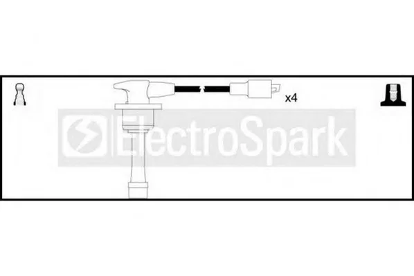 OEK357 STANDARD Высоковольтные провода (комплект проводов зажигания) (фото 1)