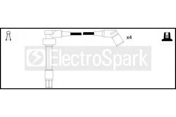 OEK414 STANDARD Высоковольтные провода (комплект проводов зажигания) (фото 1)