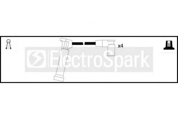 OEK493 STANDARD Высоковольтные провода (комплект проводов зажигания) (фото 1)