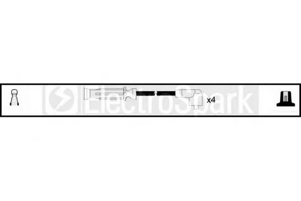 OEK547 STANDARD Высоковольтные провода (комплект проводов зажигания) (фото 1)