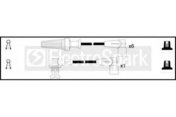 OEK575 STANDARD Высоковольтные провода (комплект проводов зажигания) (фото 1)