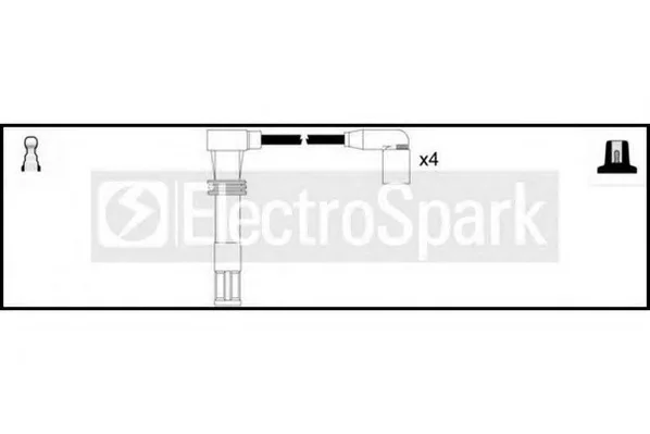 OEK585 STANDARD Высоковольтные провода (комплект проводов зажигания) (фото 1)