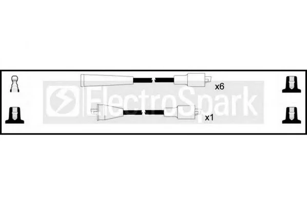 OEK594 STANDARD Высоковольтные провода (комплект проводов зажигания) (фото 1)