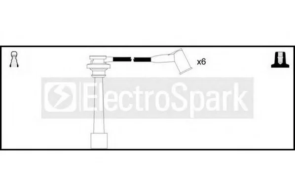OEK656 STANDARD Высоковольтные провода (комплект проводов зажигания) (фото 1)
