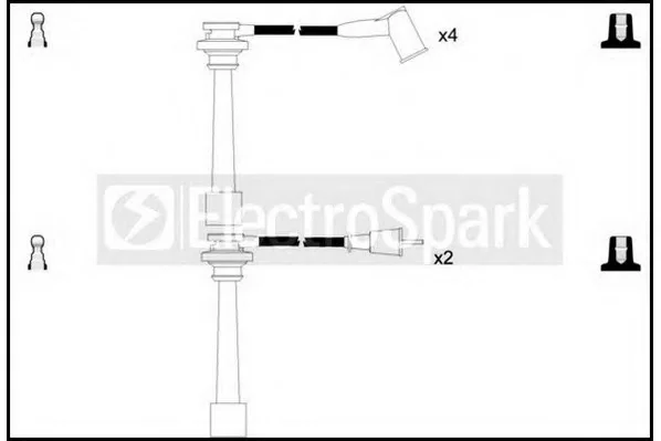 OEK689 STANDARD Высоковольтные провода (комплект проводов зажигания) (фото 1)