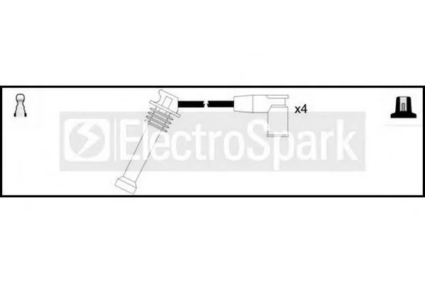 OEK707 STANDARD Высоковольтные провода (комплект проводов зажигания) (фото 1)