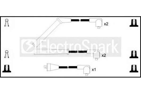 OEK875 STANDARD Высоковольтные провода (комплект проводов зажигания) (фото 1)
