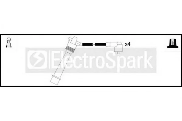 OEK991 STANDARD Высоковольтные провода (комплект проводов зажигания) (фото 1)