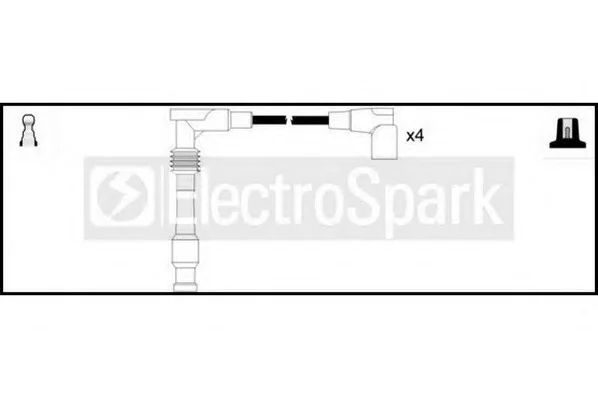 OEK992 STANDARD Высоковольтные провода (комплект проводов зажигания) (фото 1)