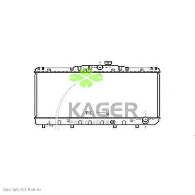 31-1071 KAGER Радиатор охлаждения двигателя (фото 1)