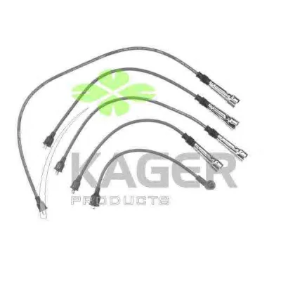 64-0087 KAGER Высоковольтные провода (комплект проводов зажигания) (фото 1)