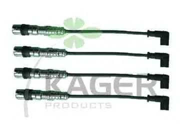 64-0455 KAGER Высоковольтные провода (комплект проводов зажигания) (фото 1)