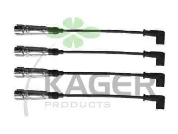 64-0615 KAGER Высоковольтные провода (комплект проводов зажигания) (фото 1)
