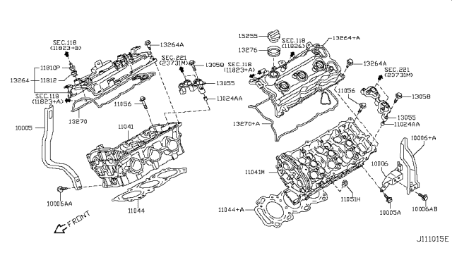 A3270JK20B NISSAN Прокладка клапанной крышки левая murano z50 3.5 03-08 (фото 5)