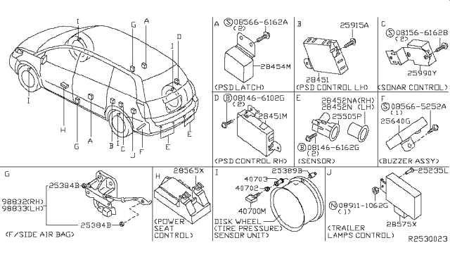 40700CK001 NISSAN Датчик давления в шине (фото 5)