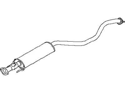 20300-EM11A NISSAN Muffler assy-ex (фото 1)