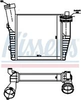 96688 NISSENS Интеркулер (фото 7)