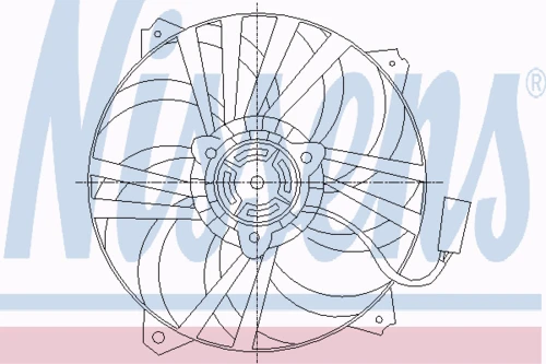 85561 NISSENS Вентилятор, охлаждение двигателя (фото 7)