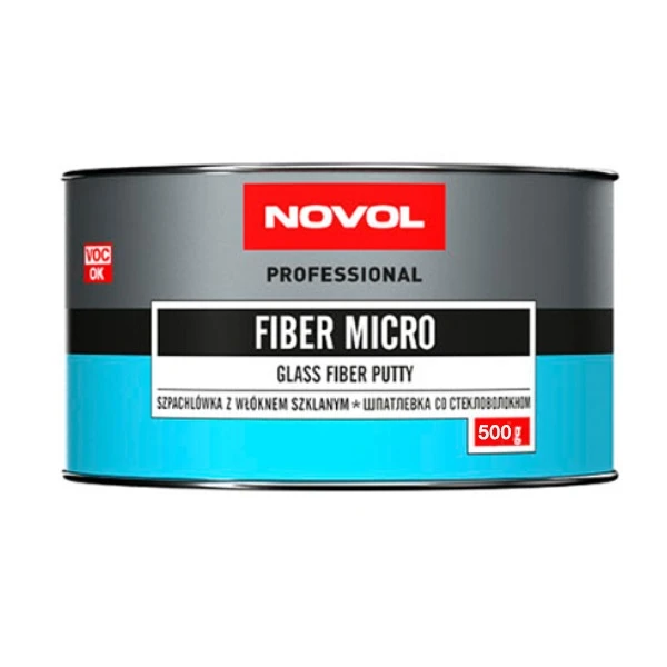 1231 NOVOL Шпатлевка Fiber Micro 0,5 кг (фото 2)