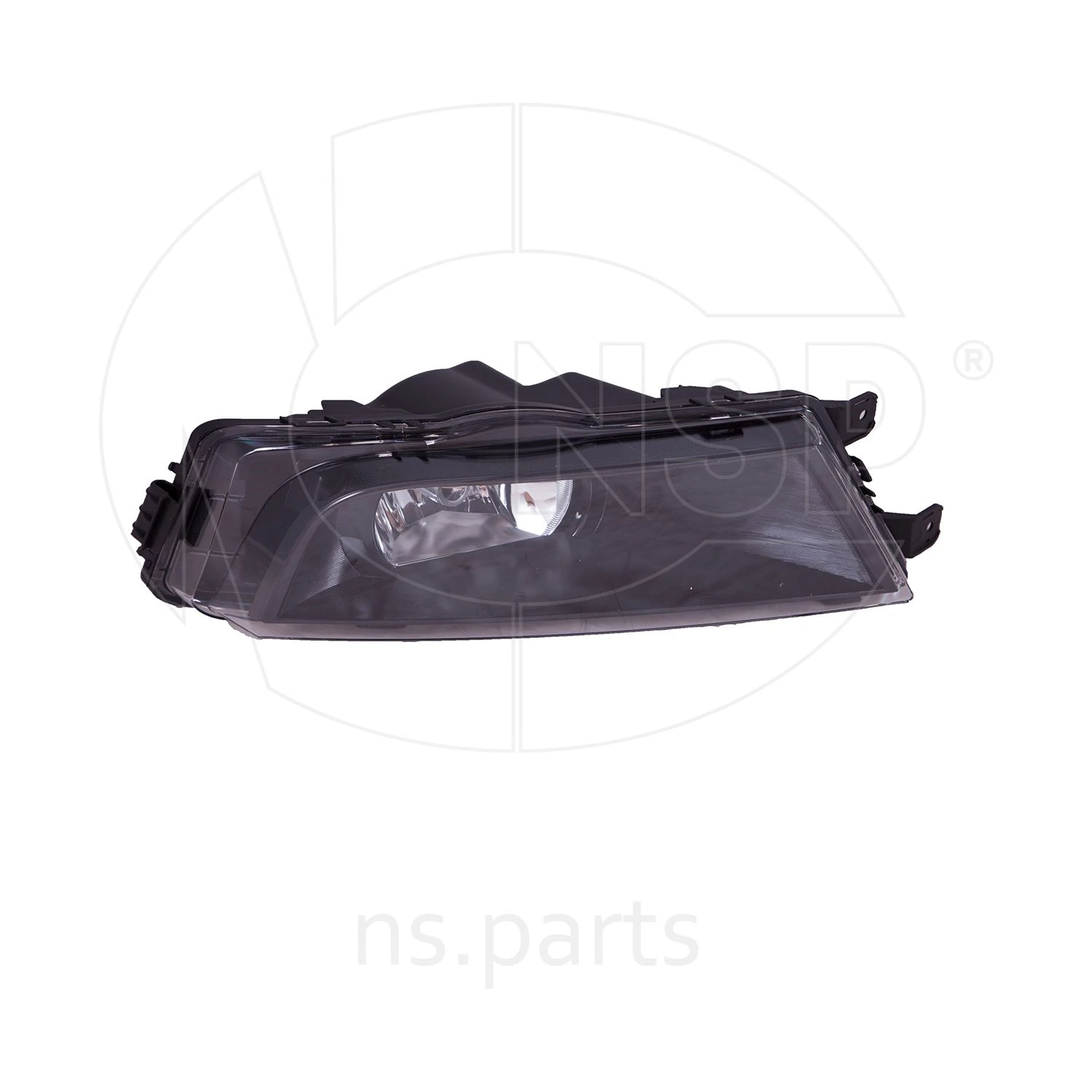 NSP085E0941701E NSP Фара противотуманная левая skoda octavia a7 (13-17) (черная) (10702070/040219/0019987, китай) (фото 1)