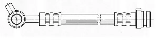512162 KAWE Тормозной шланг (фото 1)