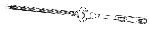 FO02211 KAWE Трос (тросик) ручника (фото 1)