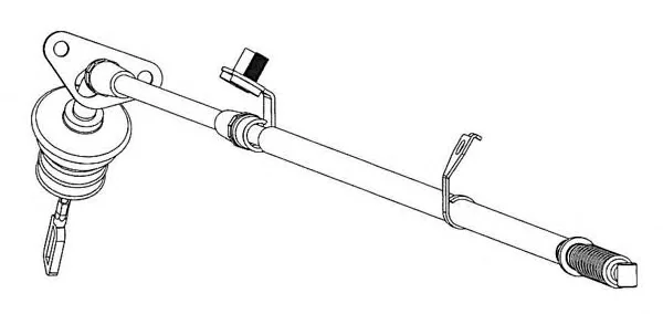 MA02132 KAWE Трос (тросик) ручника (фото 1)