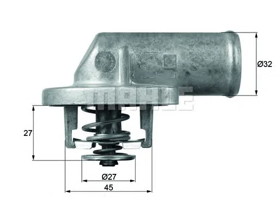 TI 62 83 KNECHT/MAHLE Термостат (фото 1)