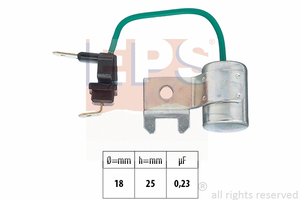 1.106.195 EPS Конденсатор, система зажигания (фото 1)