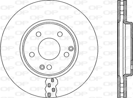 BDR1863.20 OPEN PARTS Тормозной диск (фото 3)