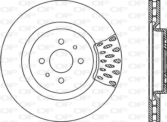 BDR1741.20 OPEN PARTS Тормозной диск (фото 3)