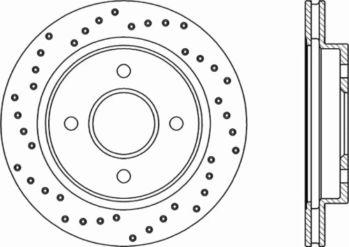 BDRS1185.25 OPEN PARTS Тормозной диск (фото 2)