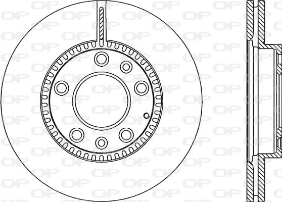 BDA2356.20 OPEN PARTS Тормозной диск (фото 3)