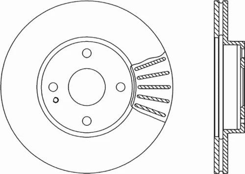 BDR1780.20 OPEN PARTS Тормозной диск (фото 2)