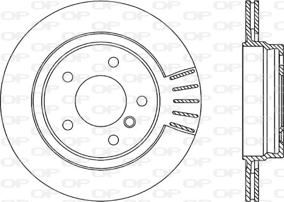 BDR1758.20 OPEN PARTS Тормозной диск (фото 3)