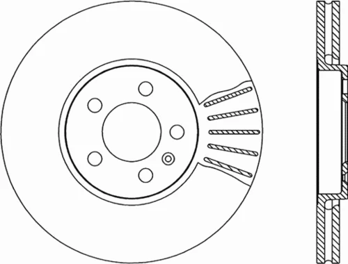 BDR1667.20 OPEN PARTS Тормозной диск (фото 2)