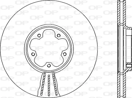 BDA1946.20 OPEN PARTS Тормозной диск (фото 3)