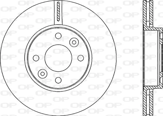 BDA1985.20 OPEN PARTS Тормозной диск (фото 3)