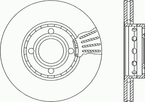 BDR1040.20 OPEN PARTS Тормозной диск (фото 2)