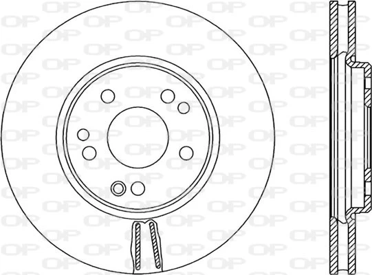 BDR1306.20 OPEN PARTS Тормозной диск (фото 3)