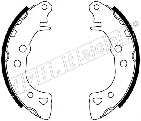 17042 FRI.TECH. Тормозные колодки (фото 1)