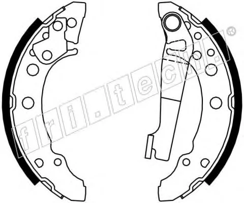 17077 FRI.TECH. Тормозные колодки (фото 1)