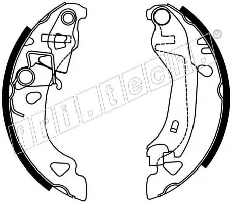 17099 FRI.TECH. Тормозные колодки (фото 1)