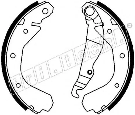 17115 FRI.TECH. Тормозные колодки (фото 1)