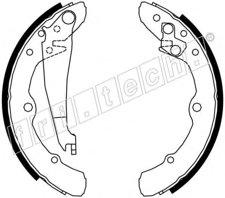 17138 FRI.TECH. Тормозные колодки (фото 1)