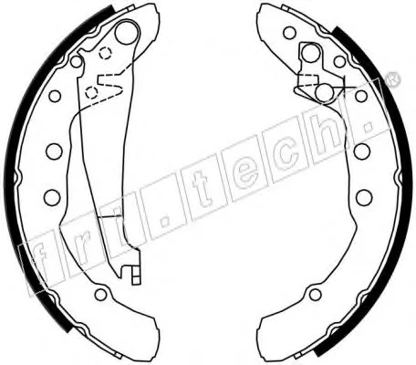 17140 FRI.TECH. Тормозные колодки (фото 1)